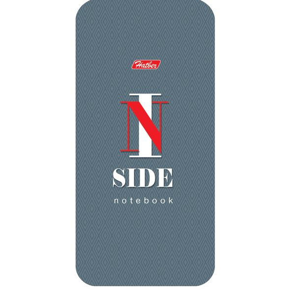 Блокнот 48л А6ф Обл. мелованная бумага на клею с фигурной высечкой серия -INSIDE- , 